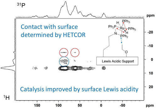 Probing the Interactions of Immobilized Ruthenium Dihydride Complexes with Metal Oxide Surfaces by MAS NMR: Effects on CO₂ Hydrogenation