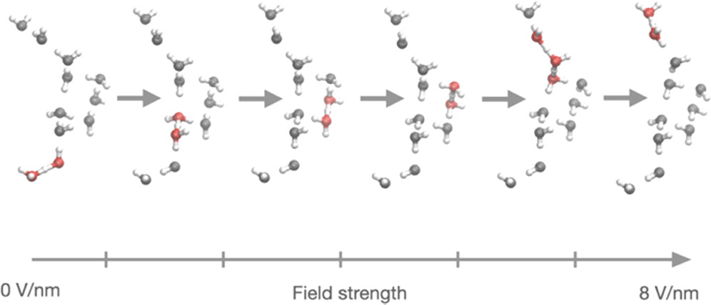 Understanding the Underlying Field Evaporation Mechanism of Pure Water Tips in High Electrical Fields