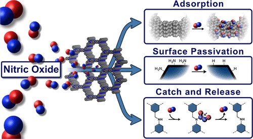 Nitric Oxide (NO) as a Reagent for Topochemical Framework Transformation and Controlled NO Release in Covalent Organic Frameworks