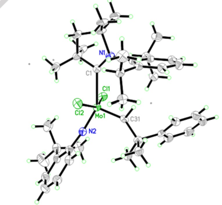 Neutral and Cationic Molybdenum Imido Alkylidene Cyclic Alkyl Amino Carbene (CAAC) Complexes for Olefin Metathesis