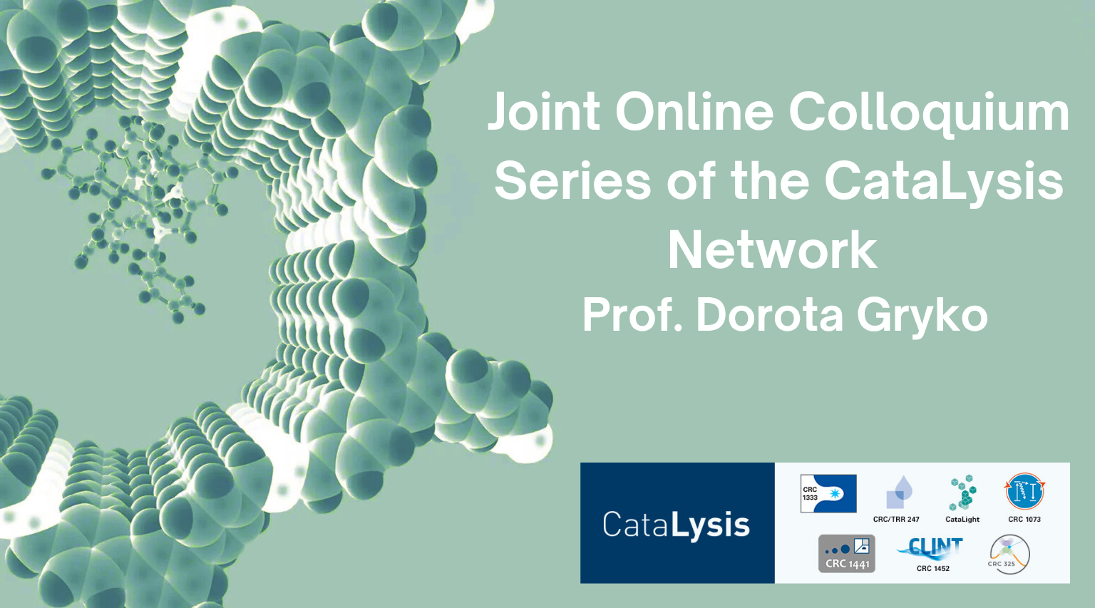 Joint Colloquium Prof. Dorota Gryko