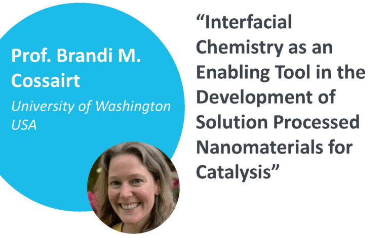 CRC 1333 Colloquium – Prof. Brandi M. Cossairt