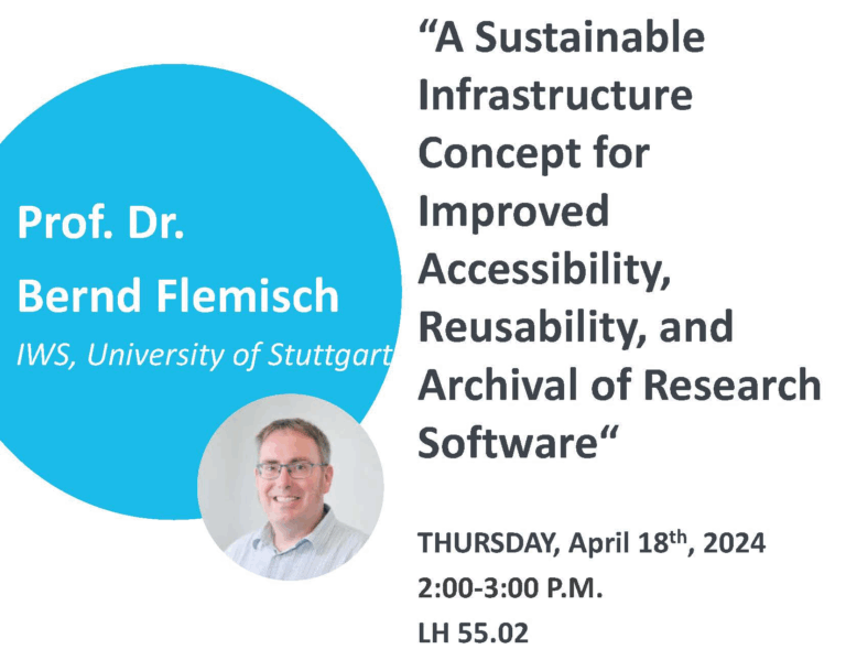 CRC 1333 Colloquium: Prof. Bernd Flemisch