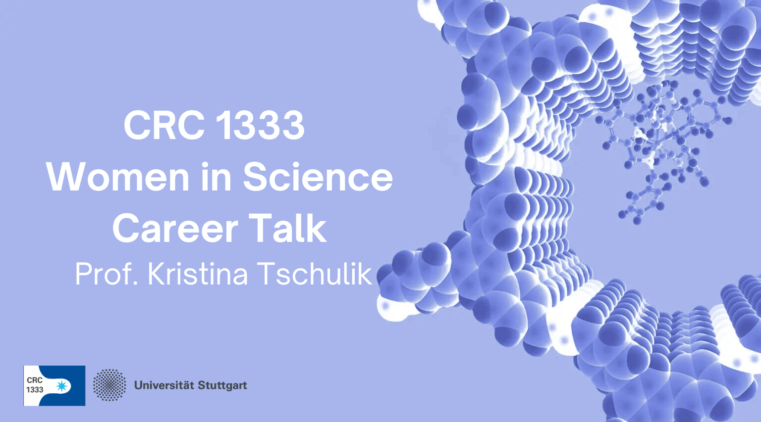 CRC 1333 Women in Science Career Talk_Prof. Tschulik