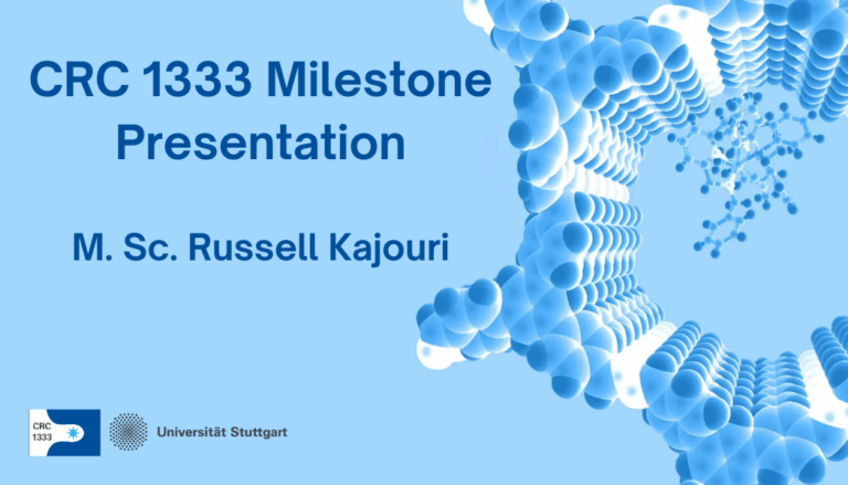 Milestone Presentation – M. Sc. Russell Kajouri