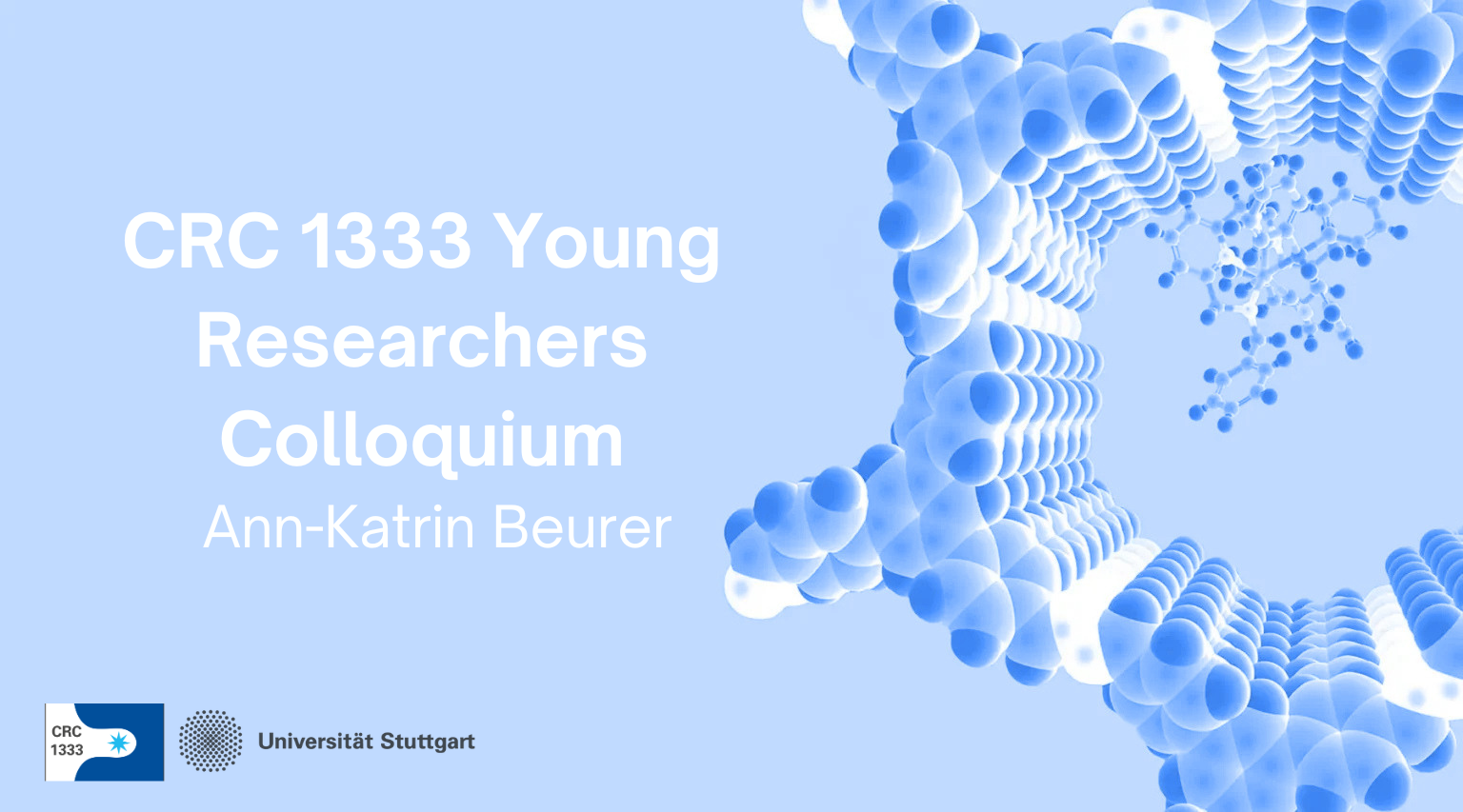 Young Researchers Colloquium - Ann-Katrin Beurer