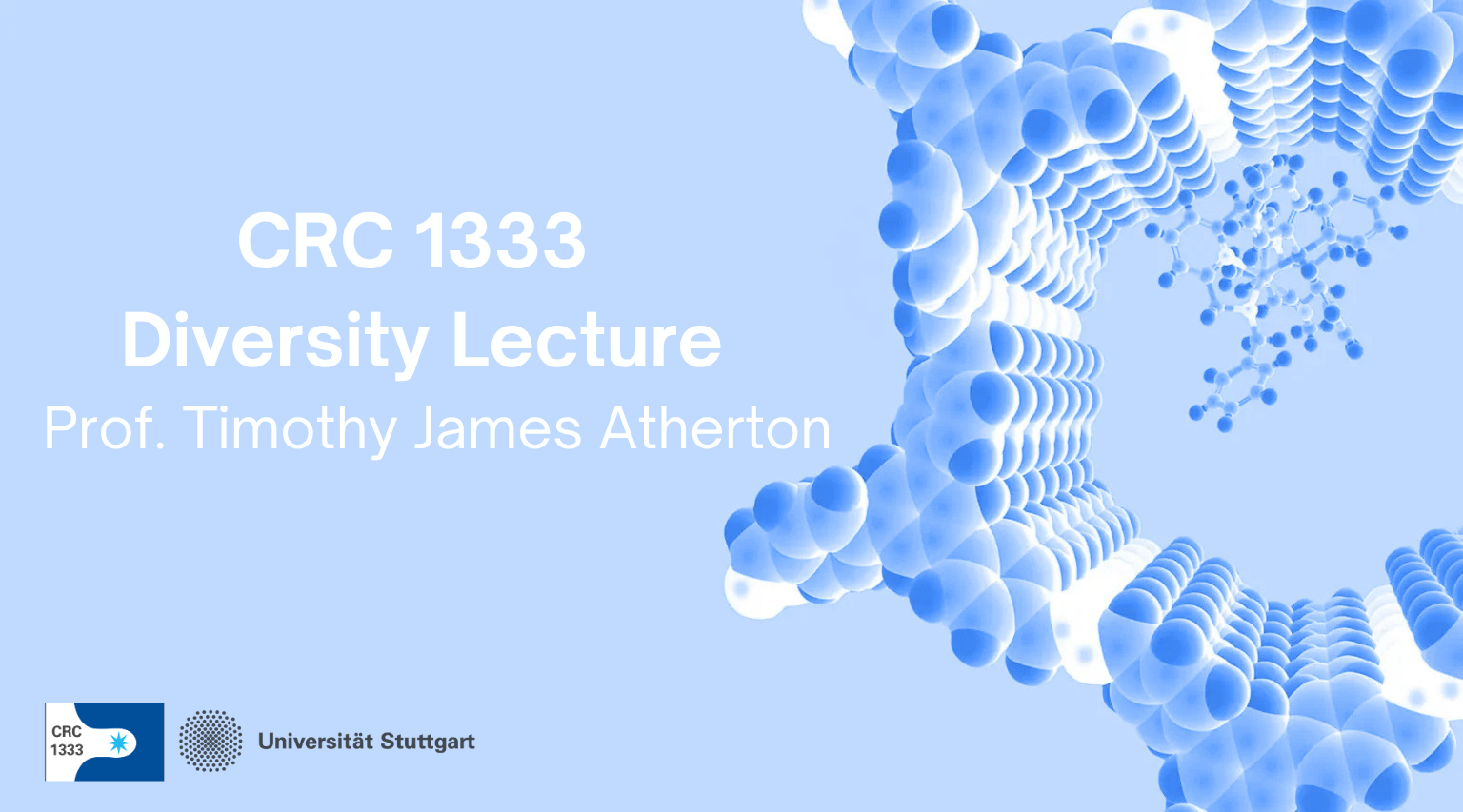 Diversity Lecture – Prof. Timothy James Atherton