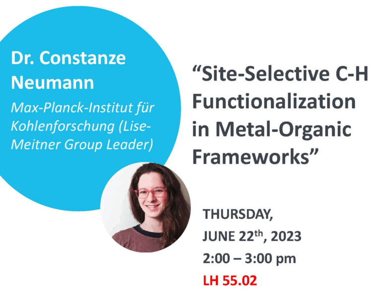 CRC 1333 Colloquium – Dr. Constanze Neumann