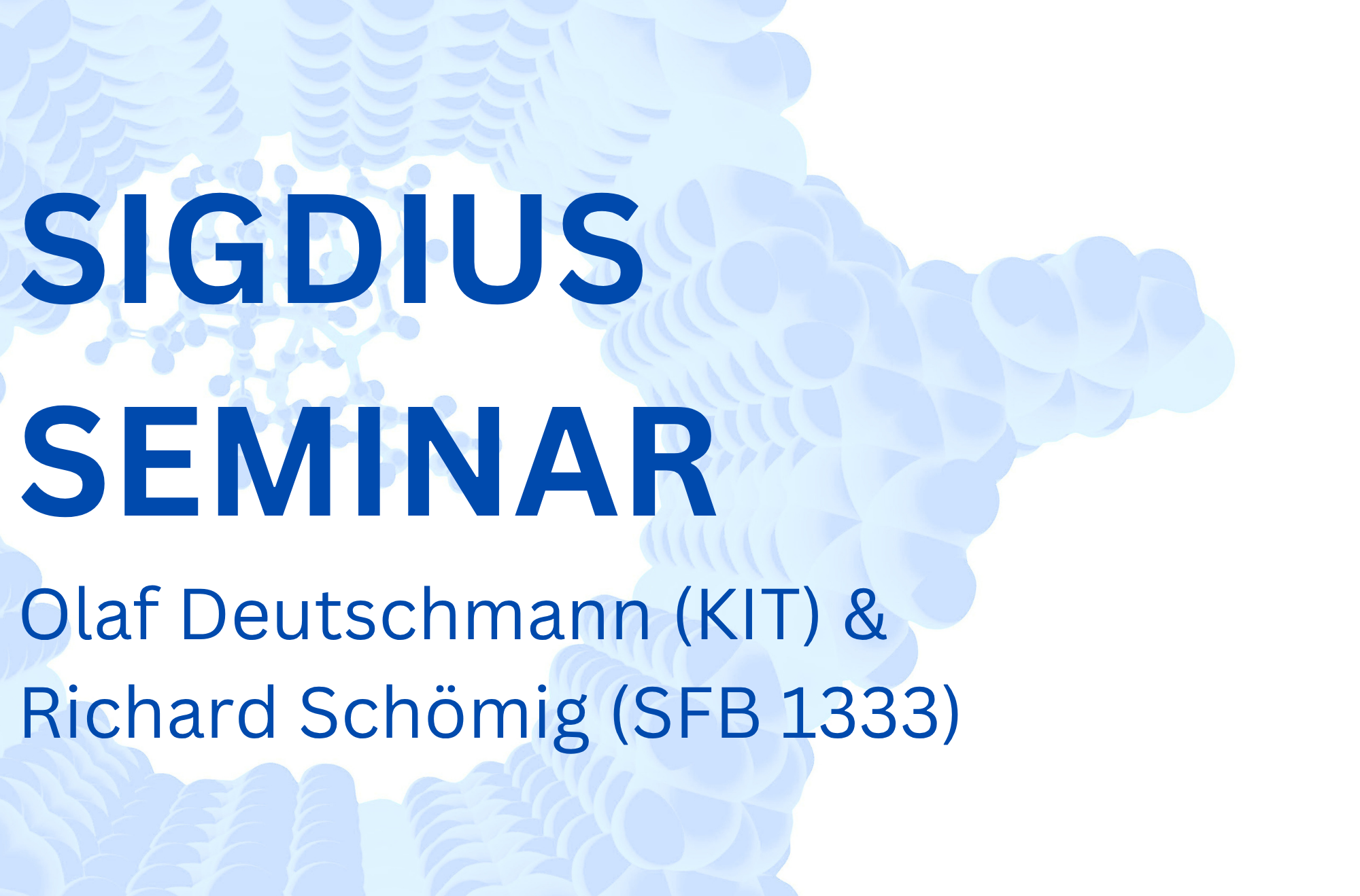 SIGDIUS Seminar