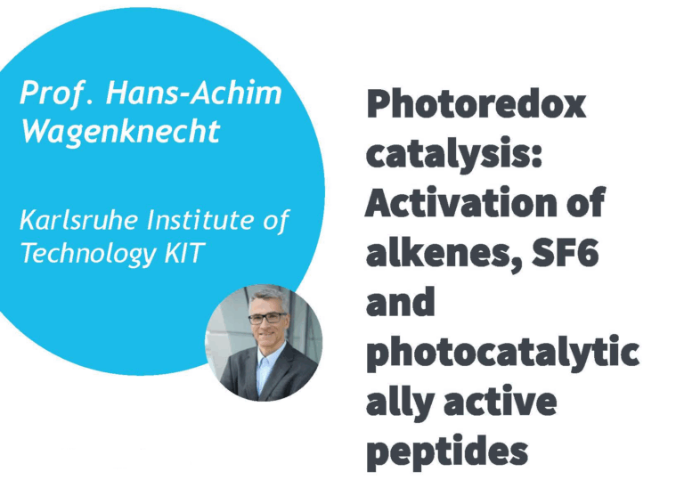 CRC Colloquium – Prof. Hans-Achim Wagenknecht