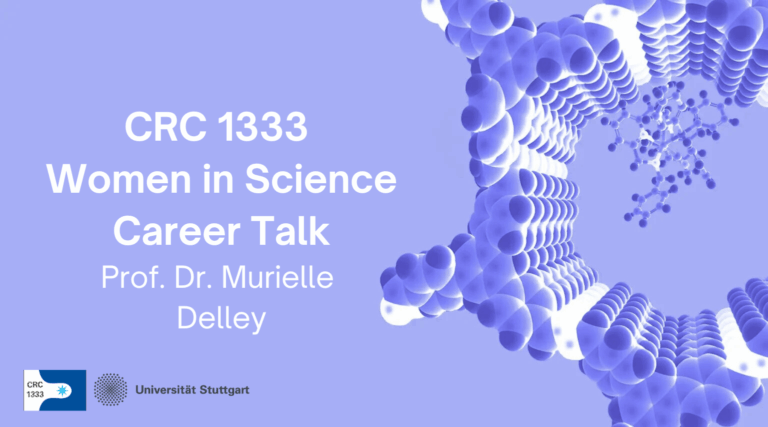 CRC 1333 Women in Science Career Talk – Prof. Dr. Murielle Delley
