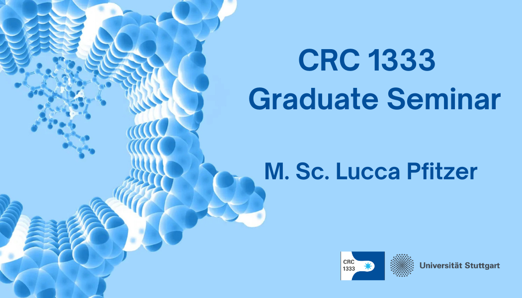 CRC 1333 Graduate Seminar M.Sc. Lucca Pfitzer