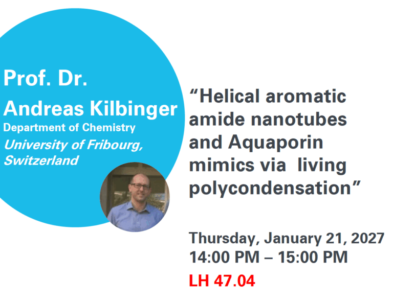 CRC 1333 Colloquium: Prof. Dr. Andreas Kilbinger