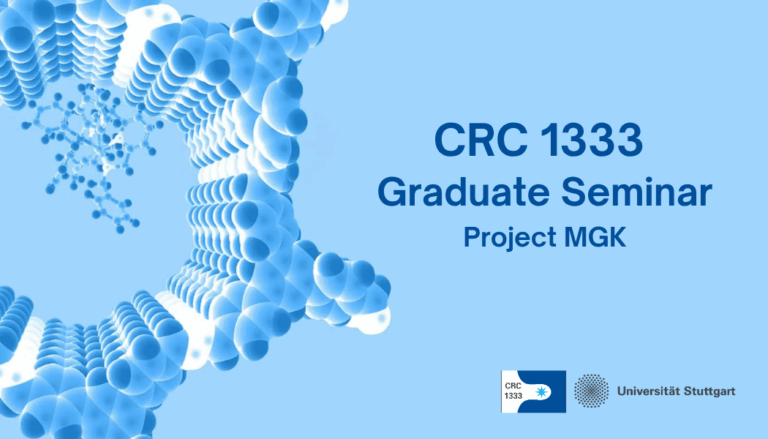 CRC 1333 Graduate Seminar – Project MGK